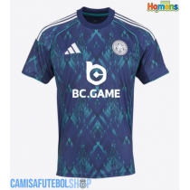 Camisa de time de futebol Leicester City Oliver Skipp #22 Replicas 2º Equipamento 2025-26 Manga Curta